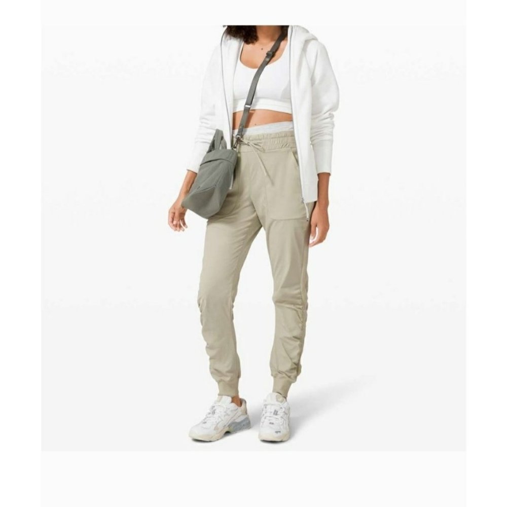 lululemon athletica Beige Track Pants